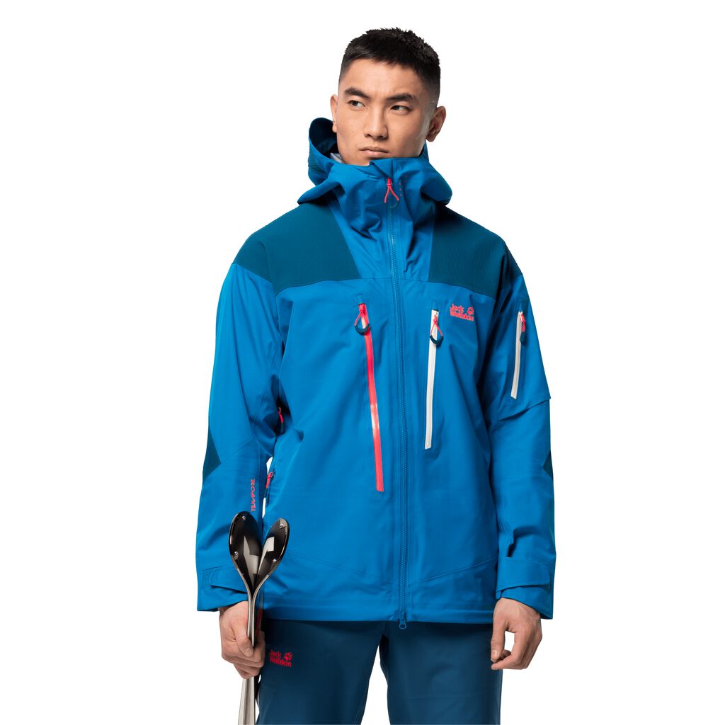 Jack Wolfskin SOLITUDE MOUNTAIN Vestes Homme Bleu - RDLUZSI-71